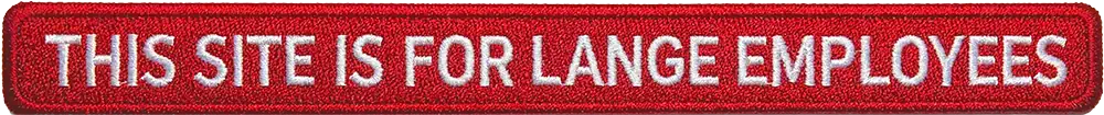 This site is for LANGE Employees Only